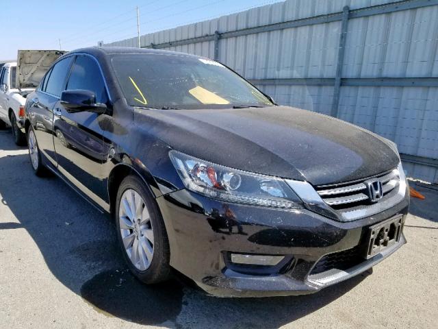 1HGCR2F88EA247166 - 2014 HONDA ACCORD EXL BLACK photo 1