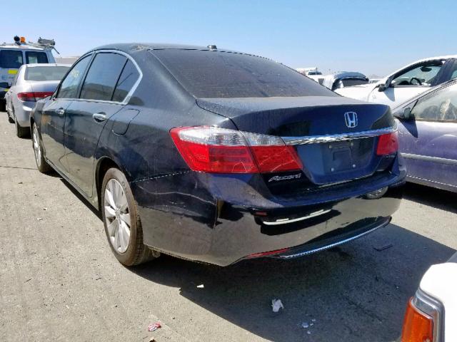 1HGCR2F88EA247166 - 2014 HONDA ACCORD EXL BLACK photo 3