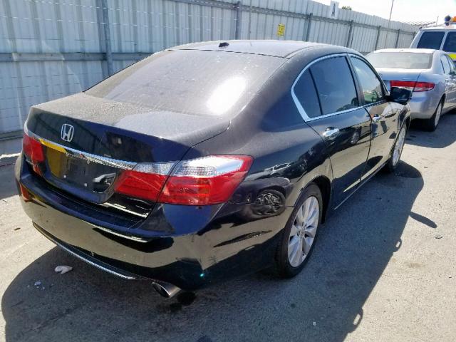 1HGCR2F88EA247166 - 2014 HONDA ACCORD EXL BLACK photo 4