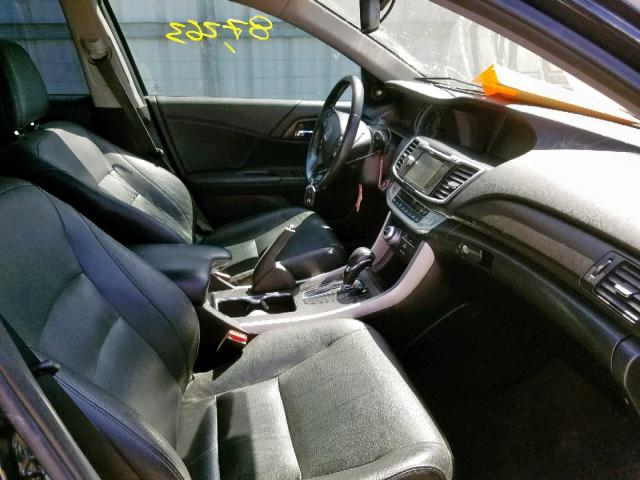 1HGCR2F88EA247166 - 2014 HONDA ACCORD EXL BLACK photo 5