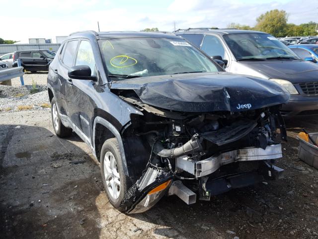 3C4NJDAB6HT642280 - 2017 JEEP COMPASS SP შავი ფოტო 1