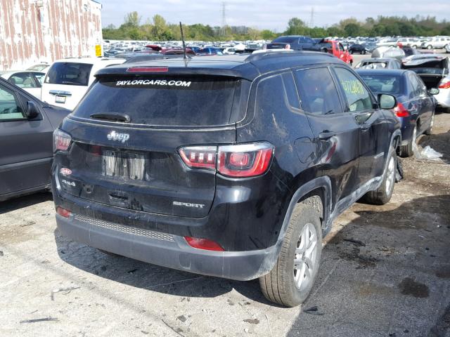 3C4NJDAB6HT642280 - 2017 JEEP COMPASS SP შავი ფოტო 4