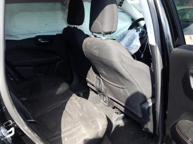 3C4NJDAB6HT642280 - 2017 JEEP COMPASS SP შავი ფოტო 6