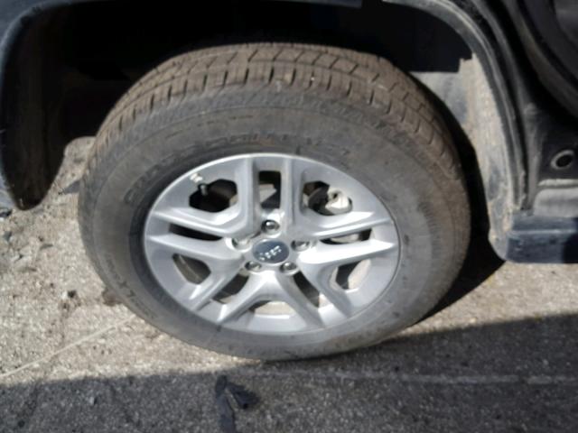 3C4NJDAB6HT642280 - 2017 JEEP COMPASS SP შავი ფოტო 9