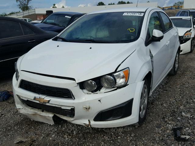1G1JA5SH8F4179142 - 2015 CHEVROLET SONIC LS 白色 照片 2