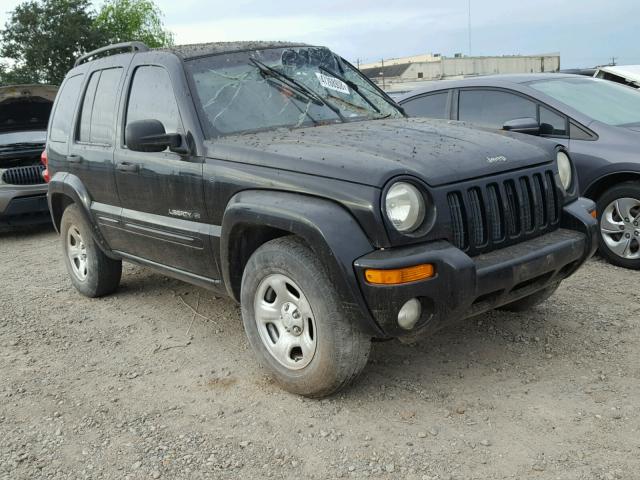 1J4GL58K62W328042 - 2002 JEEP LIBERTY LI BLACK photo 1