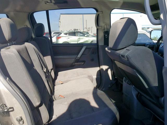 5N1AA08B76N722760 - 2006 NISSAN ARMADA SE GRAY photo 6