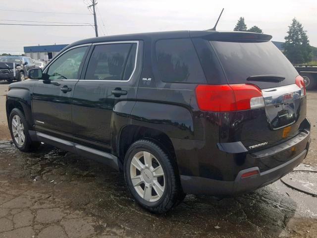 2GKALMEK0D6378981 - 2013 GMC TERRAIN SL BLACK photo 3