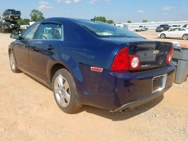 1G1ZC5EB1AF324667 - 2010 CHEVROLET MALIBU 1LT Mavi foto 3