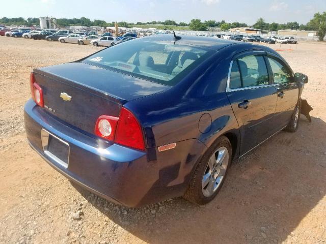 1G1ZC5EB1AF324667 - 2010 CHEVROLET MALIBU 1LT Mavi foto 4