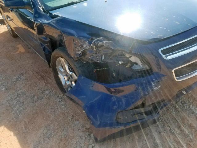 1G1ZC5EB1AF324667 - 2010 CHEVROLET MALIBU 1LT Mavi foto 9