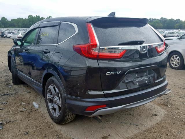 7FARW1H82HE018281 - 2017 HONDA CR-V EXL BLACK photo 3