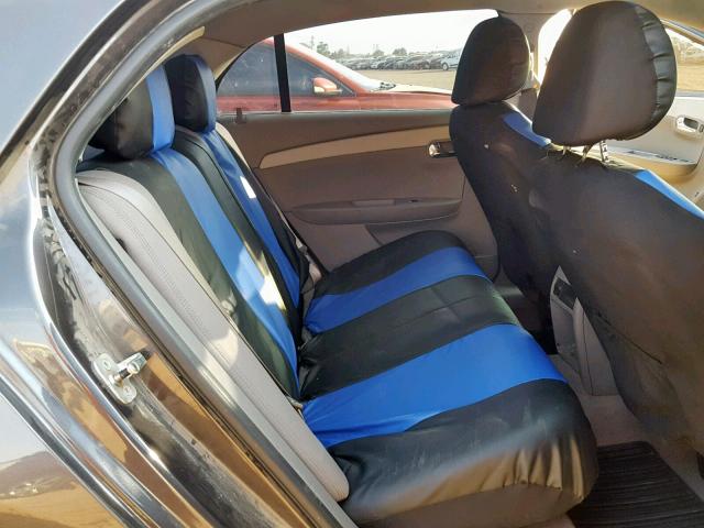 1G1ZC5EBXA4163134 - 2010 CHEVROLET MALIBU 1LT Boz foto 6
