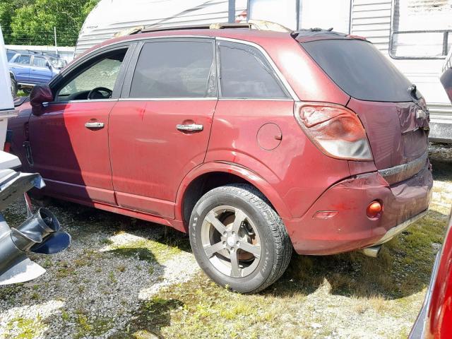 3GNAL3E54CS533653 - 2012 CHEVROLET CAPTIVA SP RED photo 3