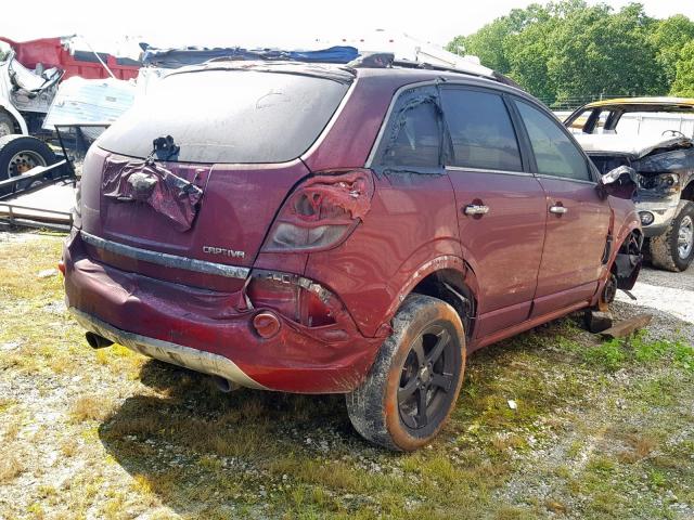 3GNAL3E54CS533653 - 2012 CHEVROLET CAPTIVA SP RED photo 4