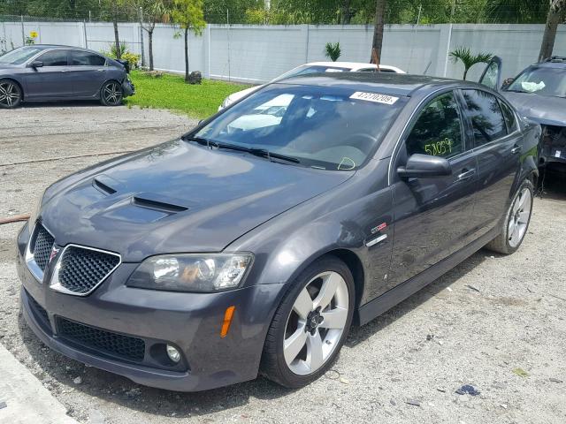 6G2EC57Y08L150522 - 2008 PONTIAC G8 GT GRAY photo 2