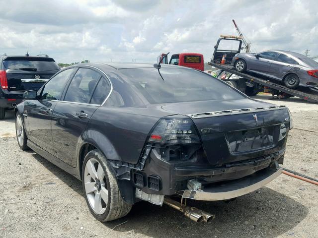 6G2EC57Y08L150522 - 2008 PONTIAC G8 GT GRAY photo 3