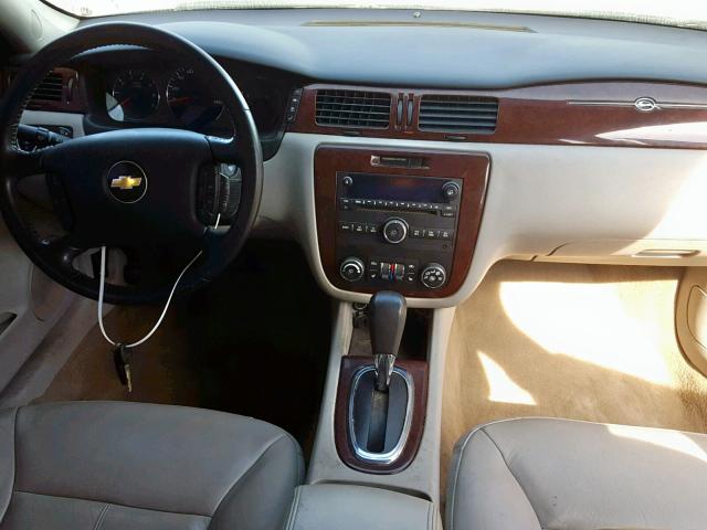 2G1WC5EM0A1257166 - 2010 CHEVROLET IMPALA LTZ GRAY photo 9