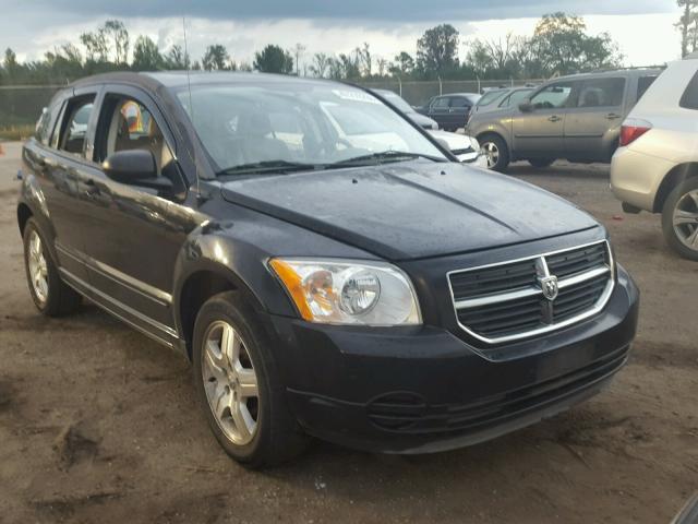 1B3HB48B47D539168 - 2007 DODGE CALIBER SX BLACK photo 1