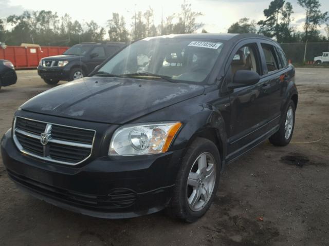 1B3HB48B47D539168 - 2007 DODGE CALIBER SX BLACK photo 2