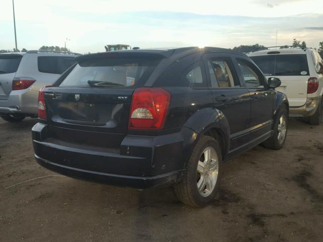 1B3HB48B47D539168 - 2007 DODGE CALIBER SX BLACK photo 4