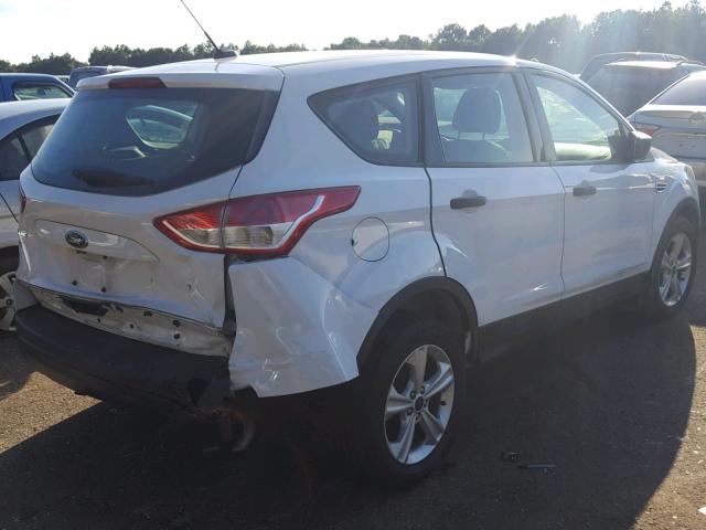 1FMCU0F76FUA14987 - 2015 FORD ESCAPE S WHITE photo 4