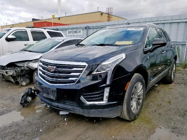 1GYKNDRS5HZ280103 - 2017 CADILLAC XT5 LUXURY BLACK photo 2