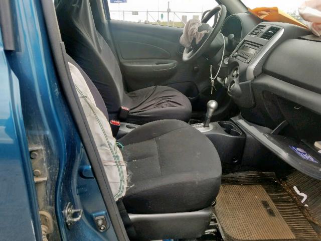 3N1CK3CP2HL267062 - 2017 NISSAN MICRA BLUE photo 5