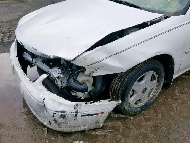 1G1NE52J916191452 - 2001 CHEVROLET MALIBU LS WHITE photo 9