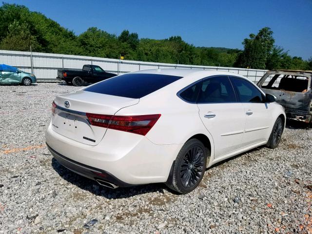 4T1BK1EB2HU243022 - 2017 TOYOTA AVALON XLE WHITE photo 4