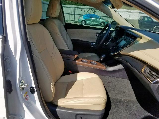 4T1BK1EB2HU243022 - 2017 TOYOTA AVALON XLE WHITE photo 5