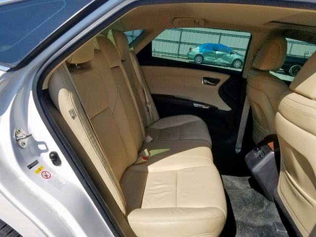 4T1BK1EB2HU243022 - 2017 TOYOTA AVALON XLE WHITE photo 6