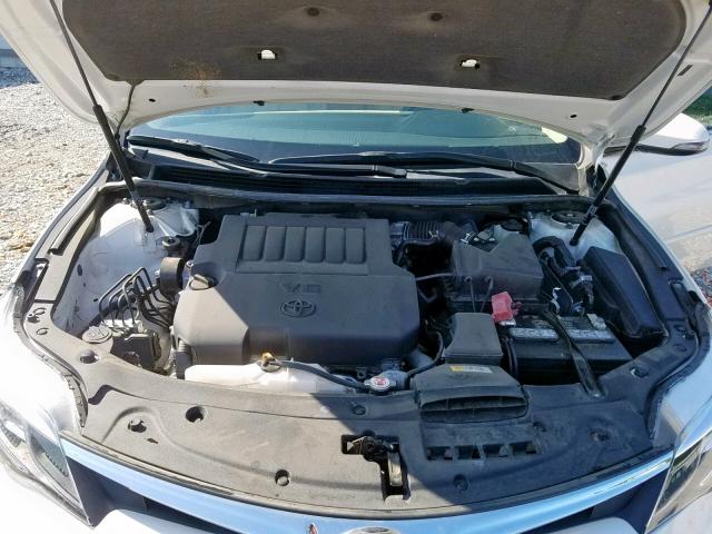 4T1BK1EB2HU243022 - 2017 TOYOTA AVALON XLE WHITE photo 7