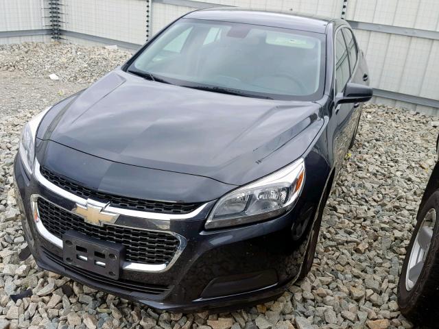 1G11A5SL7EF152196 - 2014 CHEVROLET MALIBU LS BLACK photo 2