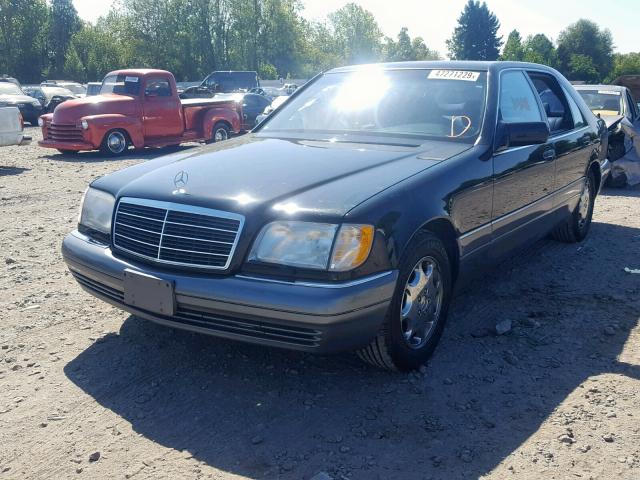 WDBGA51E5SA259436 - 1995 MERCEDES-BENZ S 500 BLACK photo 2