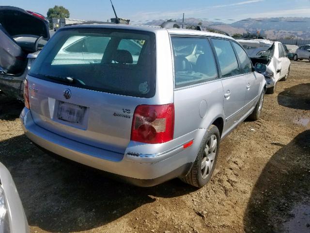 WVWYH63B63E143506 - 2003 VOLKSWAGEN PASSAT GLX 银色 照片 4