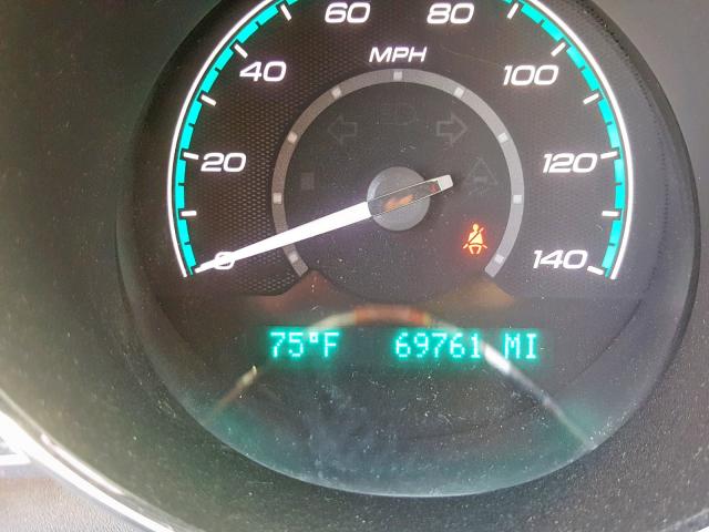 1G1ZC5E03CF252369 - 2012 CHEVROLET MALIBU 1LT Сұр фото 8