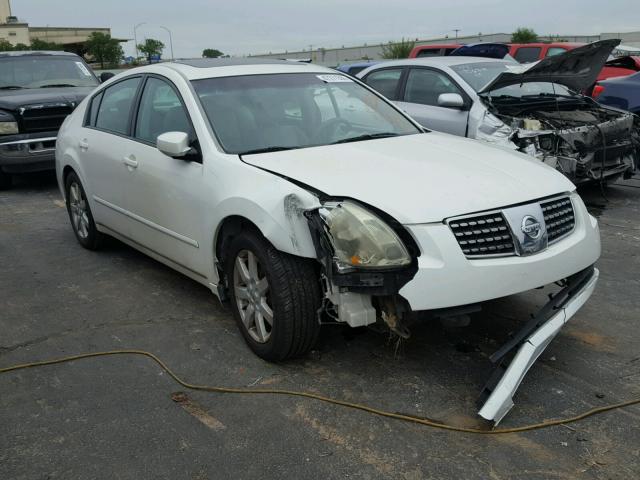 1N4BA41E16C854368 - 2006 NISSAN MAXIMA SE WHITE photo 1