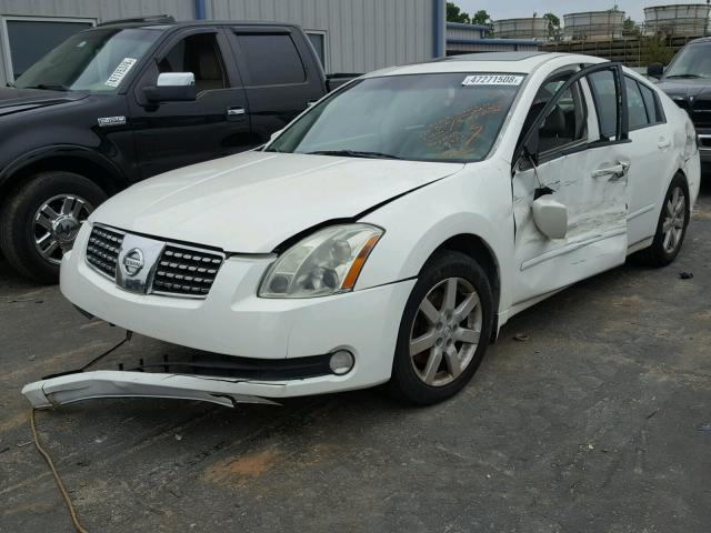 1N4BA41E16C854368 - 2006 NISSAN MAXIMA SE WHITE photo 2