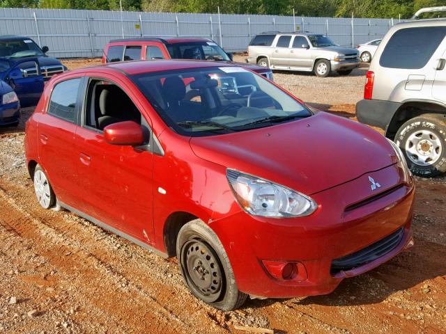 ML32A3HJ4FH049879 - 2015 MITSUBISHI MIRAGE DE MAROON photo 1