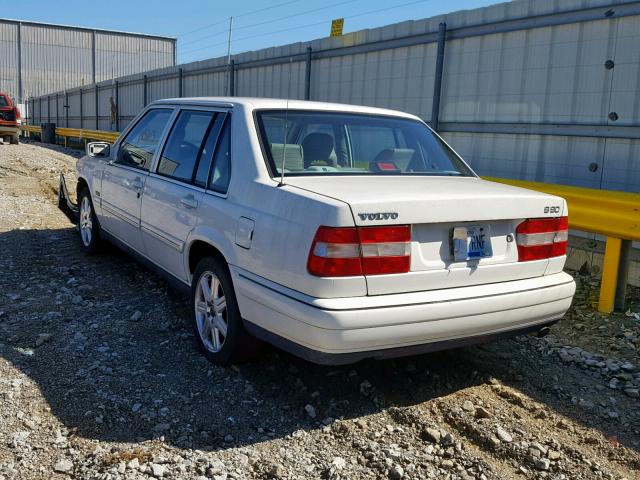 YV1KS9605V1117549 - 1997 VOLVO 960 WHITE photo 3