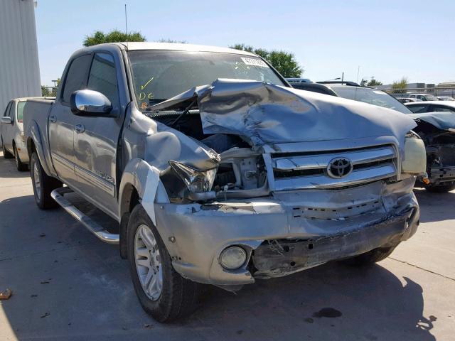 5TBET34185S477399 - 2005 TOYOTA TUNDRA DOU SILVER photo 1