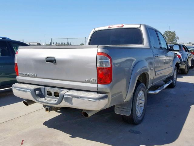 5TBET34185S477399 - 2005 TOYOTA TUNDRA DOU SILVER photo 4