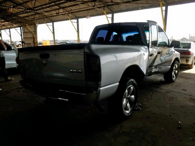 1D7HU18N78S591673 - 2008 DODGE RAM 1500 S GRAY photo 4