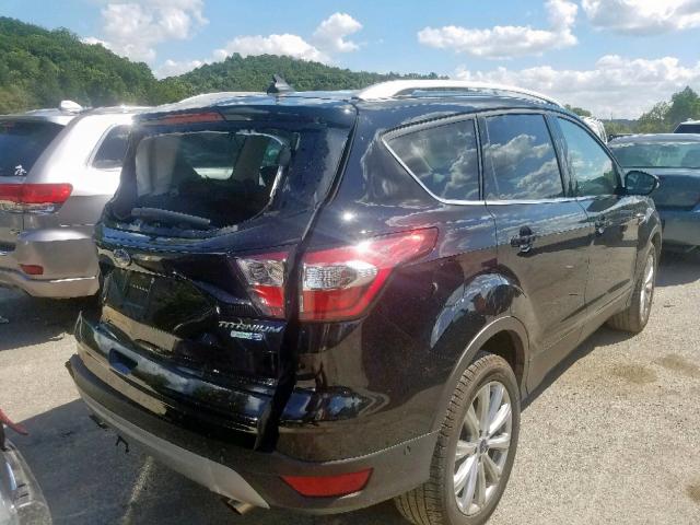 1FMCU9J9XJUA29031 - 2018 FORD ESCAPE TIT BLACK photo 4