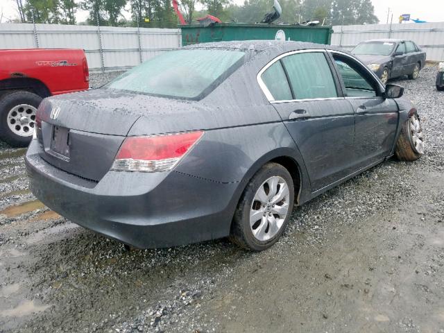 1HGCP26789A049027 - 2009 HONDA ACCORD EX GRAY photo 4