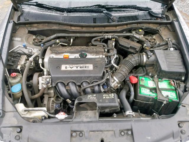 1HGCP26789A049027 - 2009 HONDA ACCORD EX GRAY photo 7