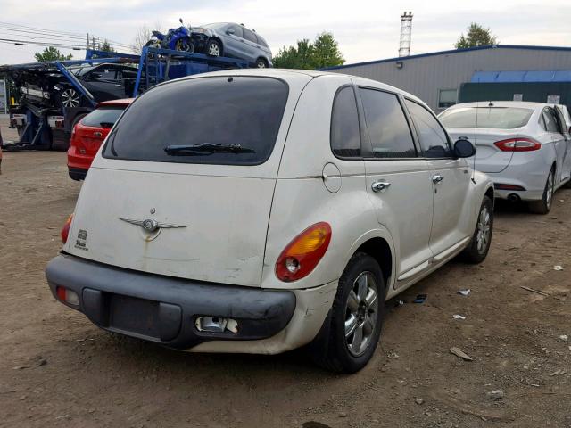 3C8FY68BX2T333886 - 2002 CHRYSLER PT CRUISER WHITE photo 4