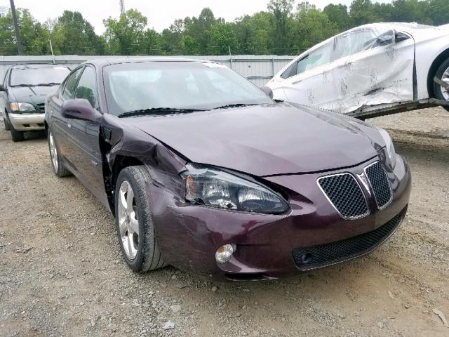 2G2WC58C561173690 - 2006 PONTIAC GRAND PRIX PURPLE photo 1