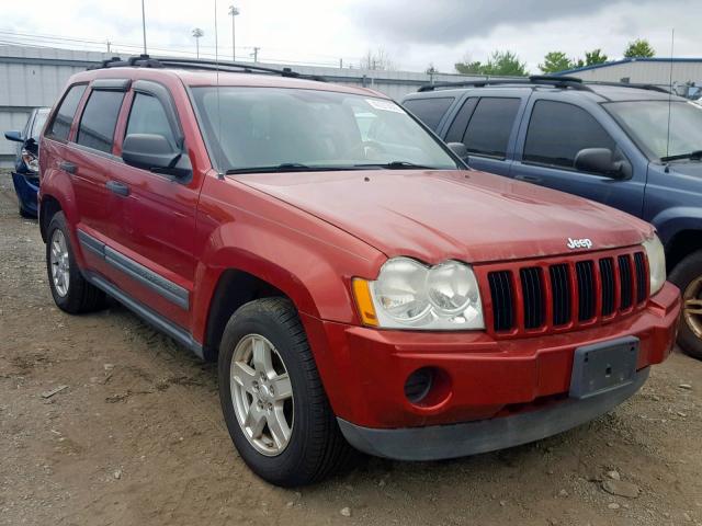 1J4GR48K36C286980 - 2006 JEEP GRAND CHER RED photo 1